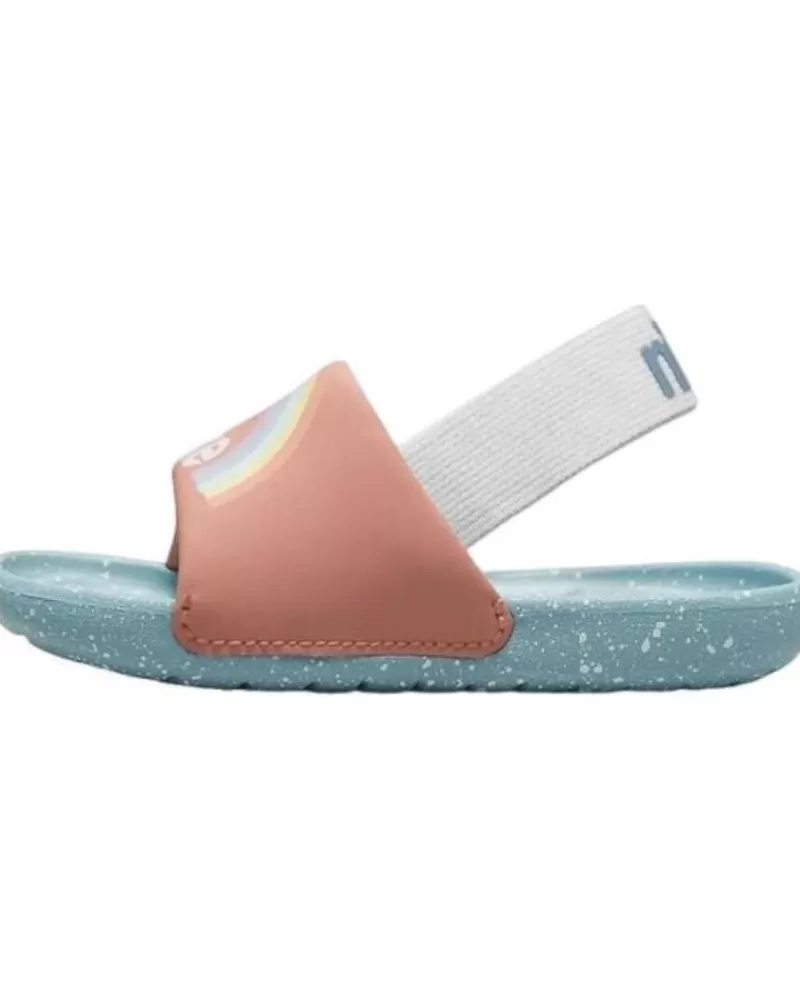 Boy NIKE Flip Flops-Girl And Boy Sandals Sandalias Kawa Slide Se Rosa Gris Multi