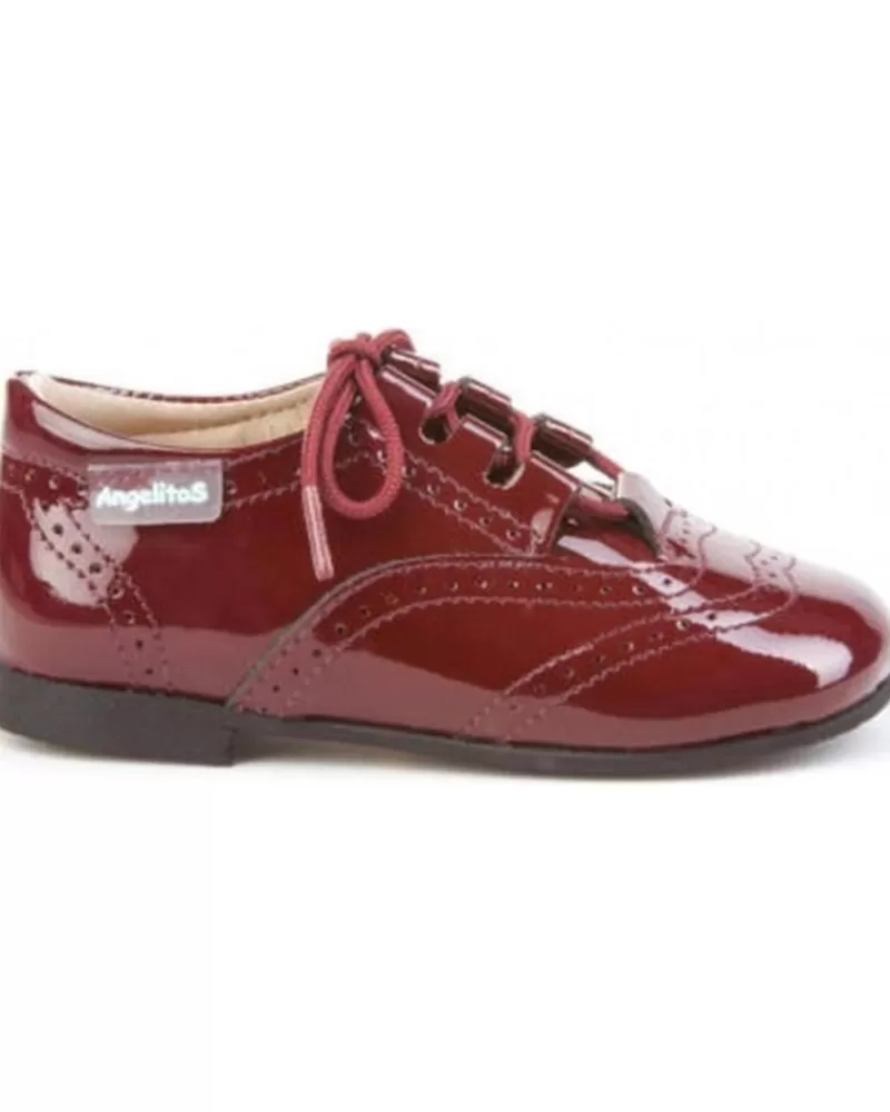 Boy ANGELITOS Shoes-Girl And Boy Shoes Zapatos 1505 Rojo