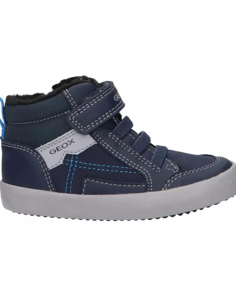 Boy GEOX Shoes-Girl And Boy Shoes B161Nb 054Au B Gisli Boy C4231 Navy-Sky