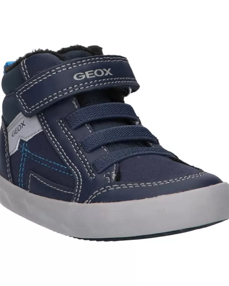 Boy GEOX Shoes-Girl And Boy Shoes B161Nb 054Au B Gisli Boy C4231 Navy-Sky