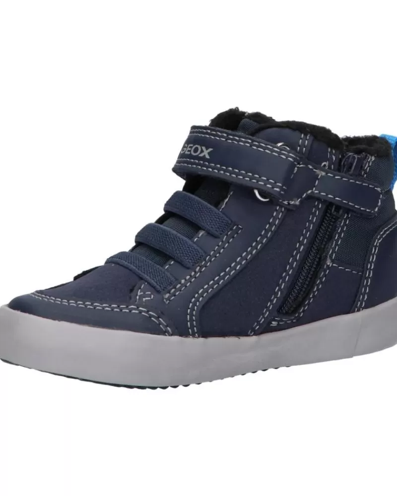 Boy GEOX Shoes-Girl And Boy Shoes B161Nb 054Au B Gisli Boy C4231 Navy-Sky