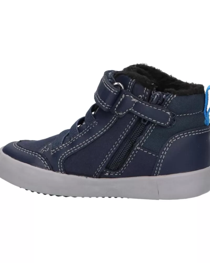 Boy GEOX Shoes-Girl And Boy Shoes B161Nb 054Au B Gisli Boy C4231 Navy-Sky