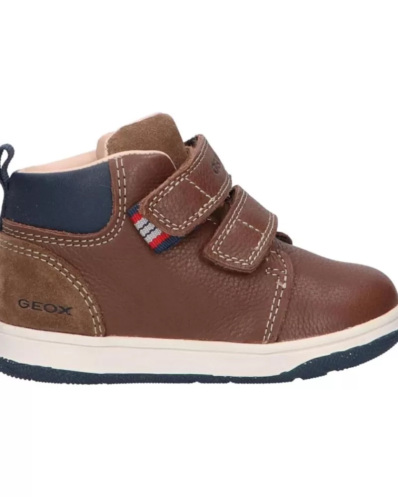 Boy GEOX Shoes-Girl And Boy Shoes B261La 04622 B New Flick Boy C0947 Brown-Navy