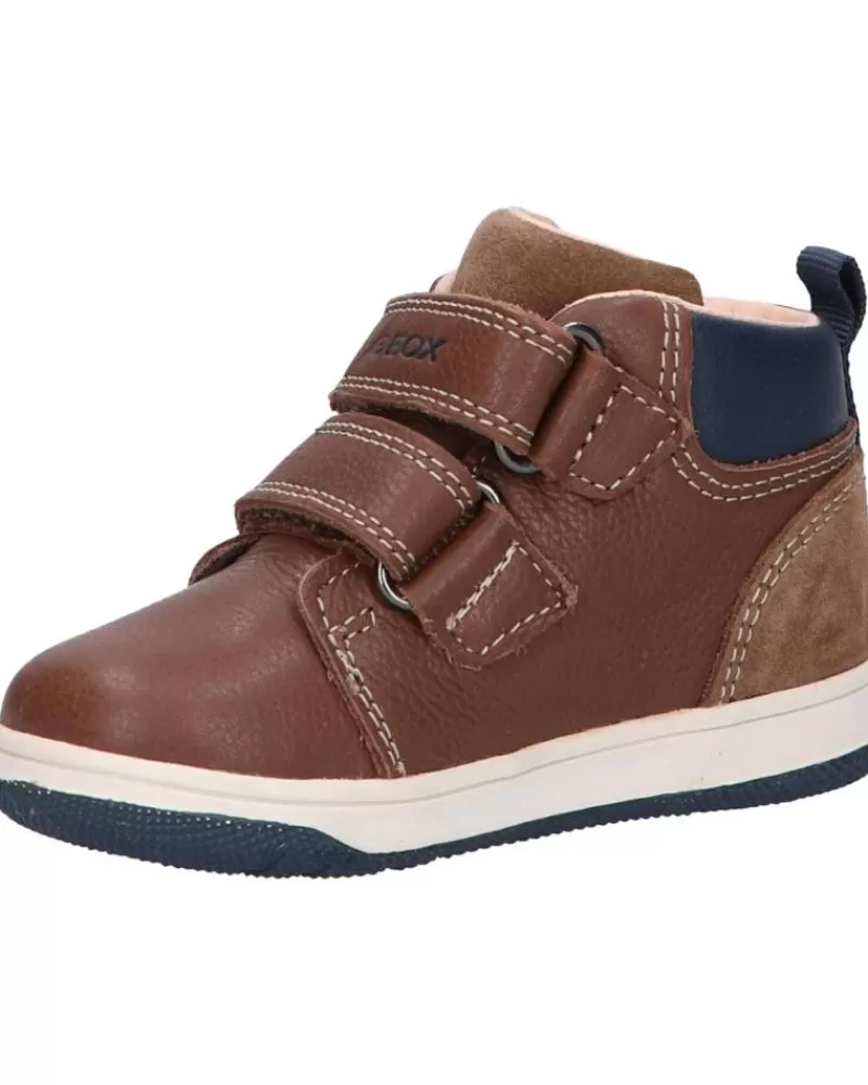 Boy GEOX Shoes-Girl And Boy Shoes B261La 04622 B New Flick Boy C0947 Brown-Navy