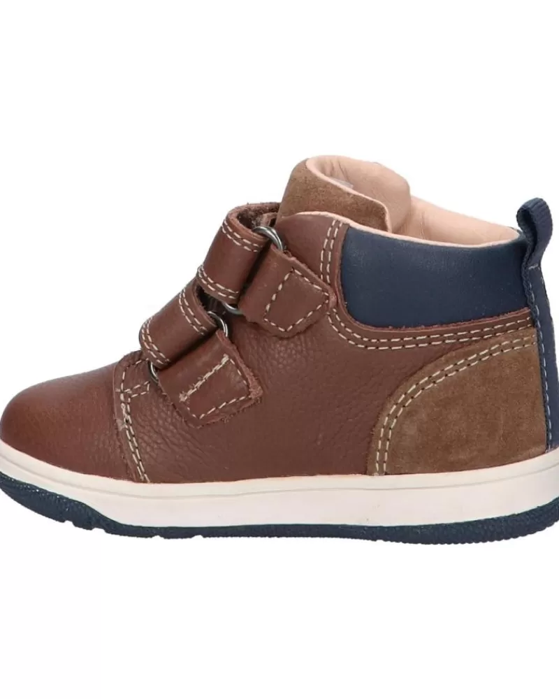 Boy GEOX Shoes-Girl And Boy Shoes B261La 04622 B New Flick Boy C0947 Brown-Navy