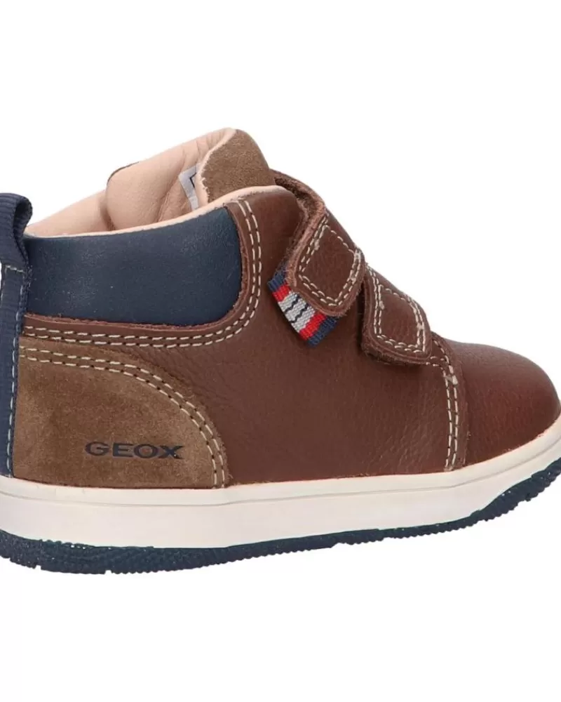Boy GEOX Shoes-Girl And Boy Shoes B261La 04622 B New Flick Boy C0947 Brown-Navy
