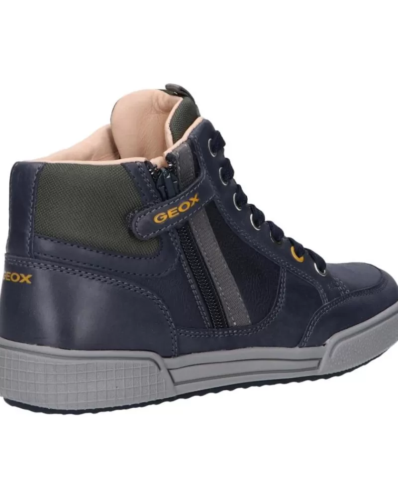 Boy GEOX Shoes-Girl And Boy Shoes J16Bcd 0Clbu J Poseido Boy Cf4A3 Navy-Military