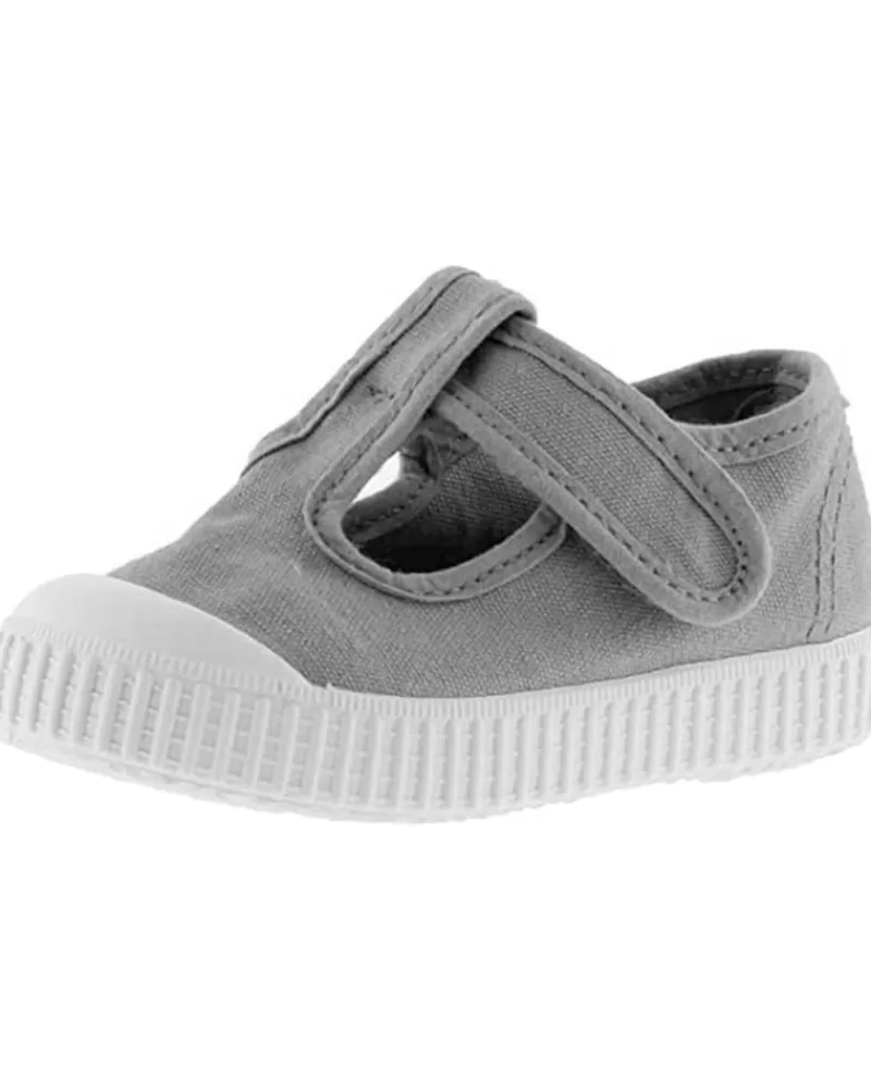 Boy VICTORIA Shoes-Girl And Boy Shoes Lonas 136625 Lona Unisex Gris