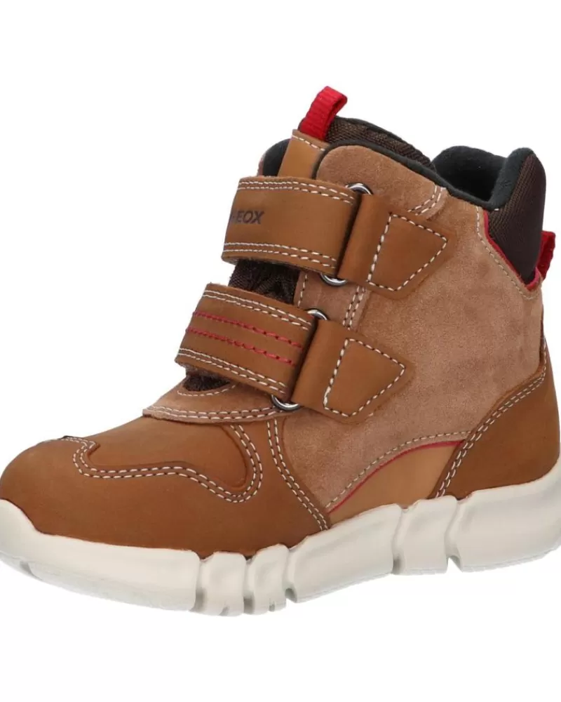 Boy GEOX Trainers-Girl And Boy Trainers B163Pa 03222 B Flexyper Boy B Abx C6684 Whisky-Brown