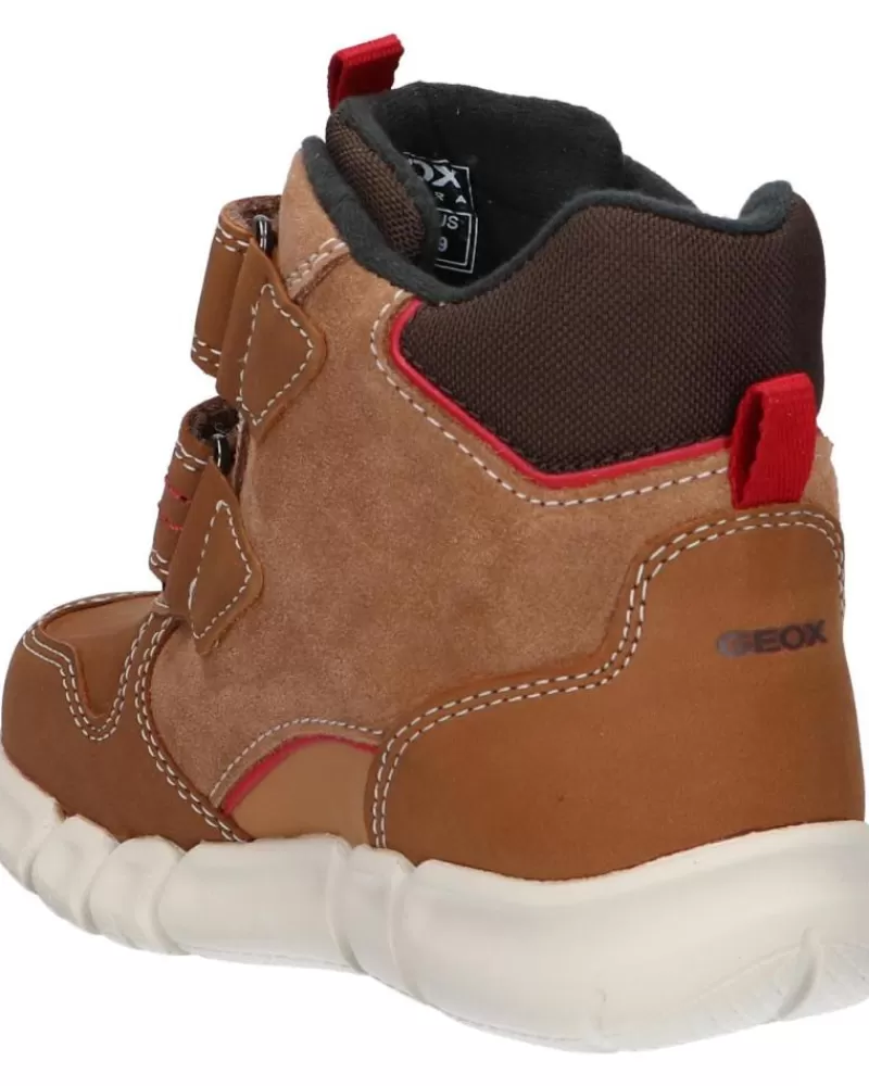 Boy GEOX Trainers-Girl And Boy Trainers B163Pa 03222 B Flexyper Boy B Abx C6684 Whisky-Brown