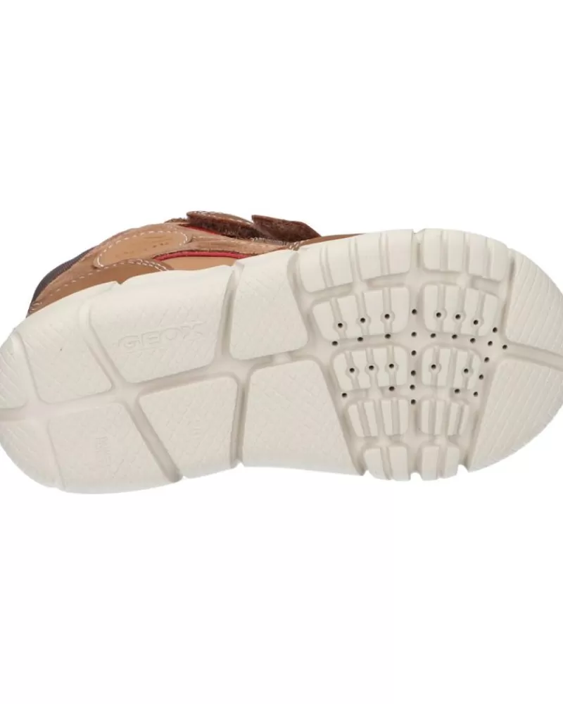 Boy GEOX Trainers-Girl And Boy Trainers B163Pa 03222 B Flexyper Boy B Abx C6684 Whisky-Brown