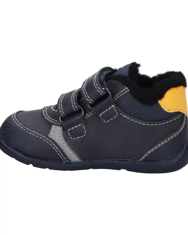 Boy GEOX Sports Shoes-Girl And Boy Trainers B261Pa 000Me B Elthan Boy C4229 Navy-Dk Yellow