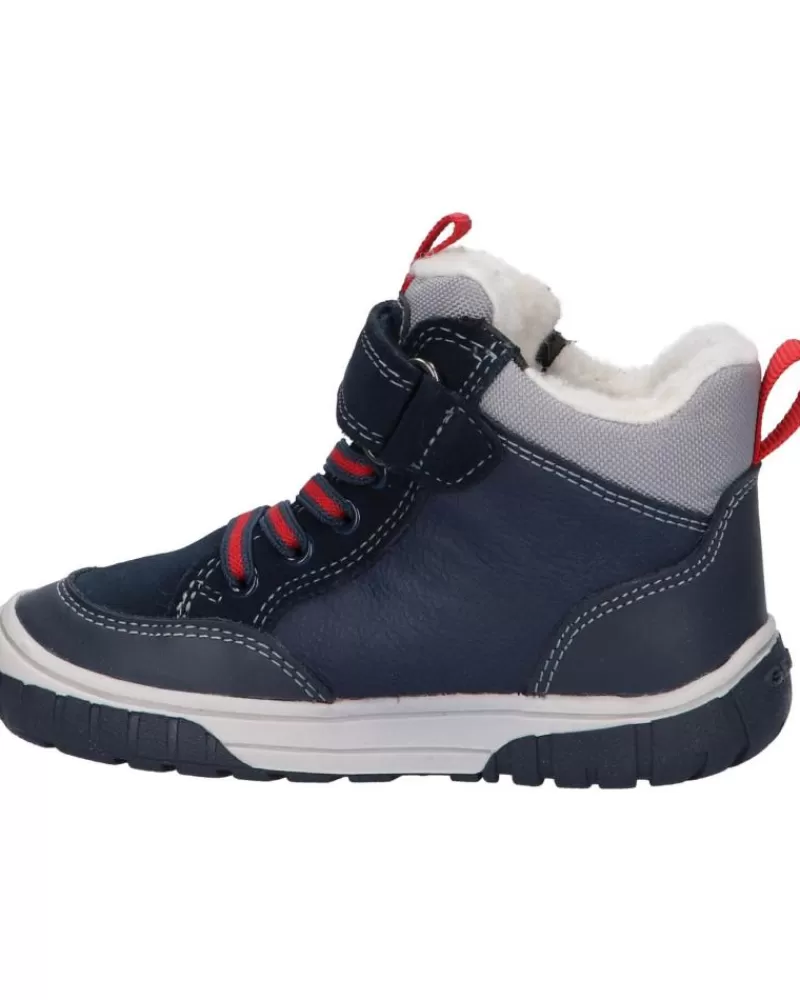 Boy GEOX Trainers-Girl And Boy Trainers B262Da 022Me B Omar Boy Wpf C0735 Navy-Red