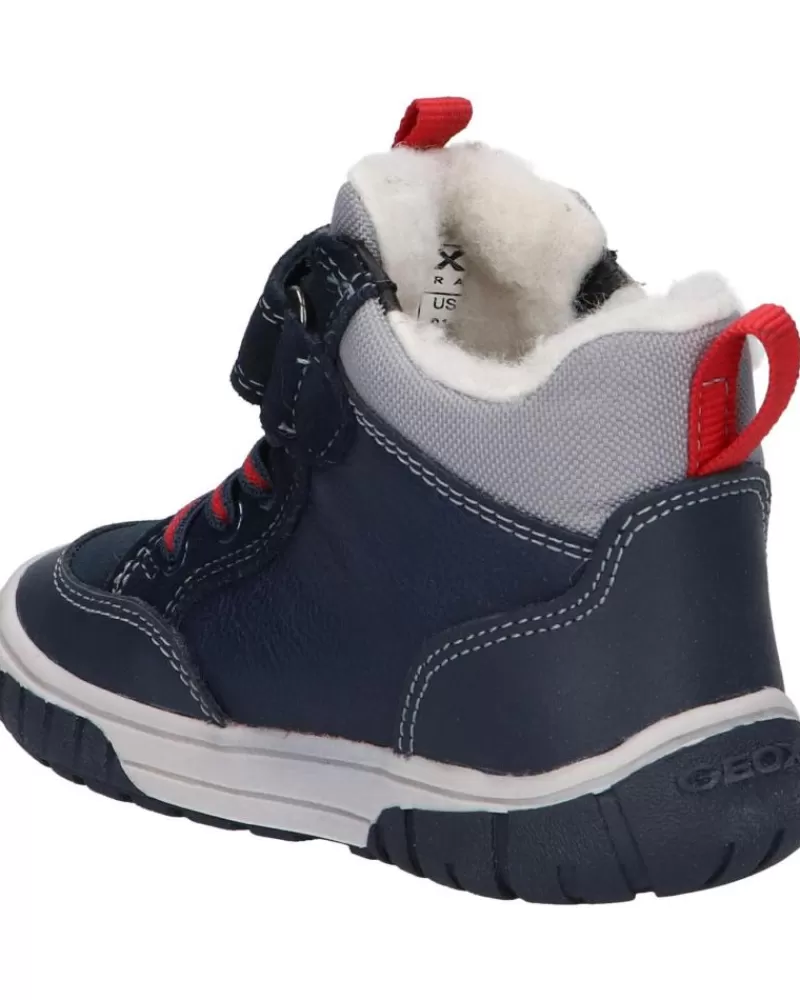Boy GEOX Trainers-Girl And Boy Trainers B262Da 022Me B Omar Boy Wpf C0735 Navy-Red