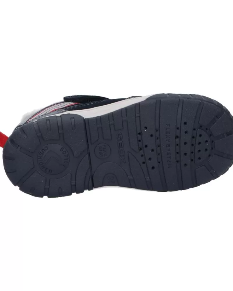 Boy GEOX Trainers-Girl And Boy Trainers B262Da 022Me B Omar Boy Wpf C0735 Navy-Red