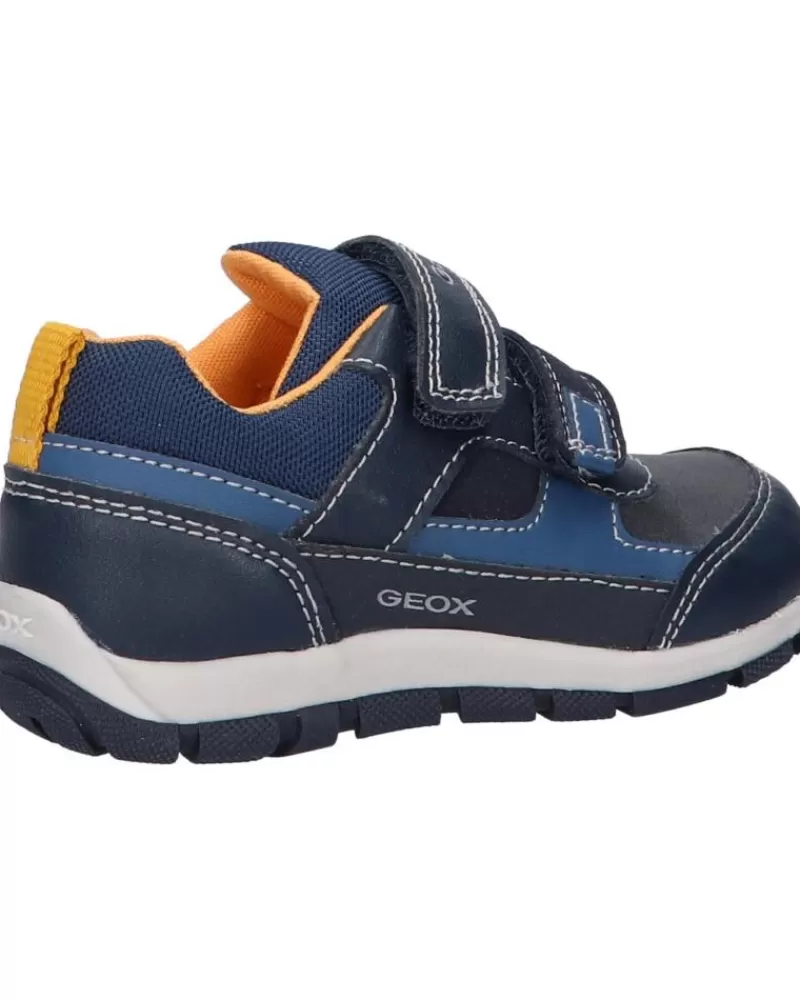 Boy GEOX Sports Shoes-Girl And Boy Trainers B263Xa 054Au B Heira Cf4B4 Navy
