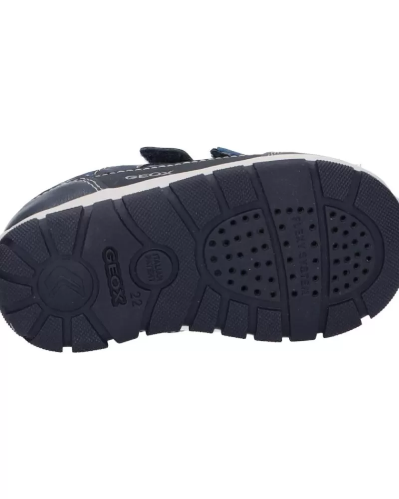 Boy GEOX Sports Shoes-Girl And Boy Trainers B263Xa 054Au B Heira Cf4B4 Navy