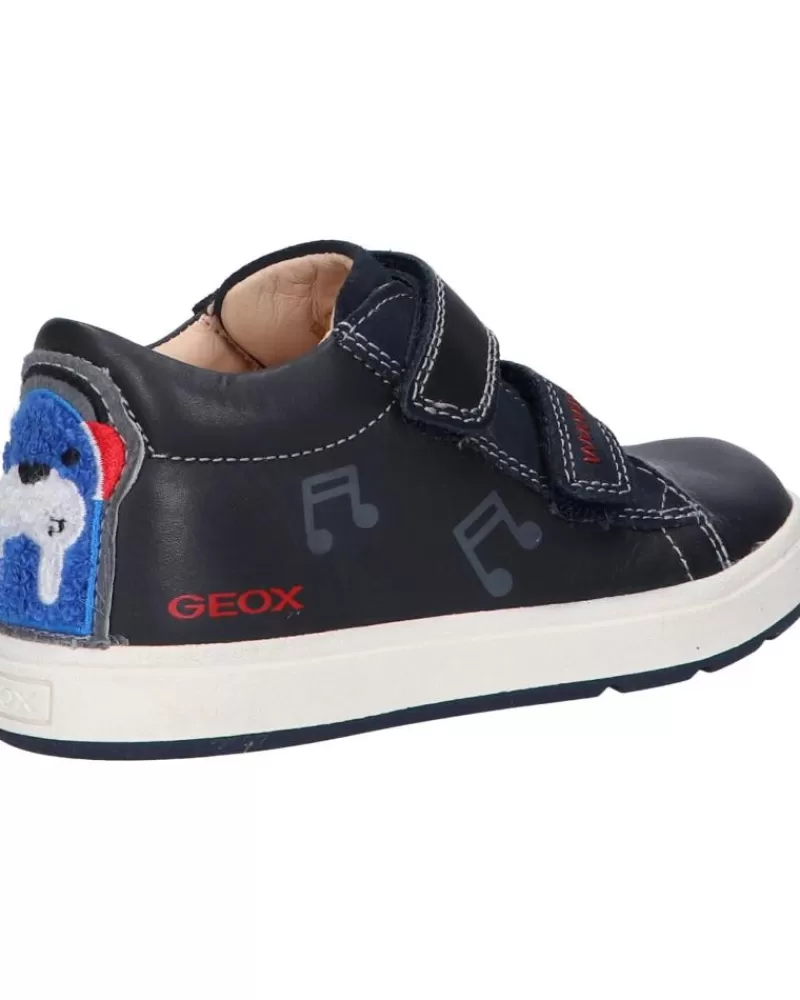 Boy GEOX Trainers-Girl And Boy Trainers B264Db 08522 B Biglia Boy C4075 Dk Navy-Red