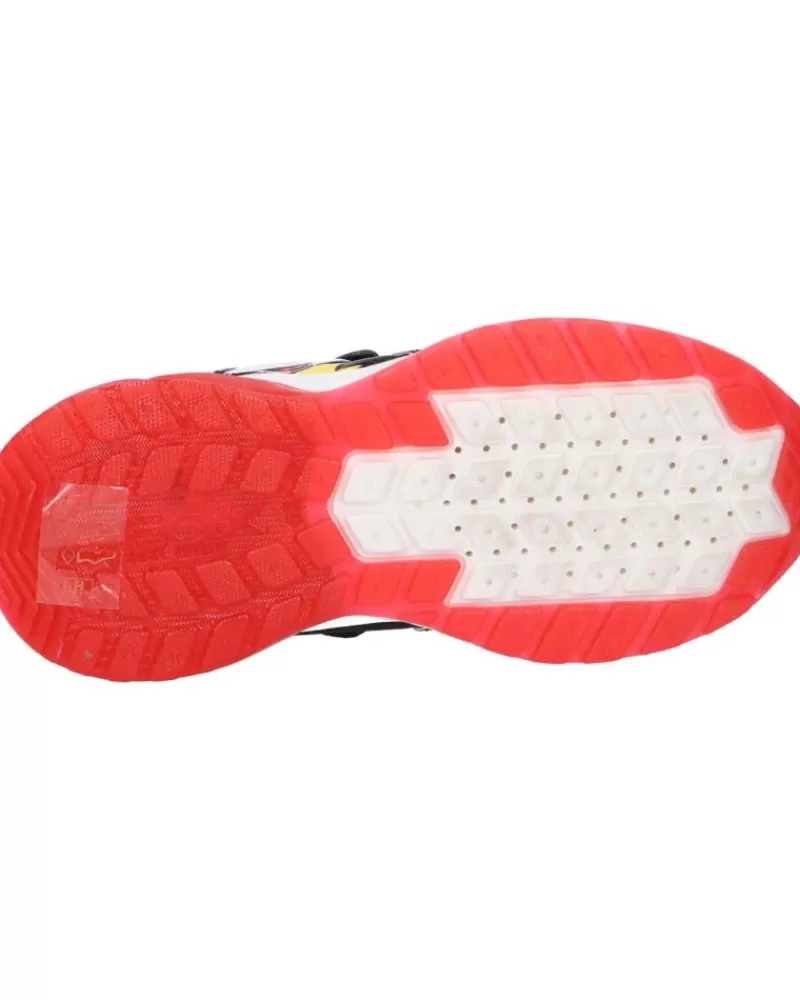 Boy GEOX Sports Shoes-Girl And Boy Trainers J04Cqb 054Ce J Spaziale Boy C0048 Black-Red