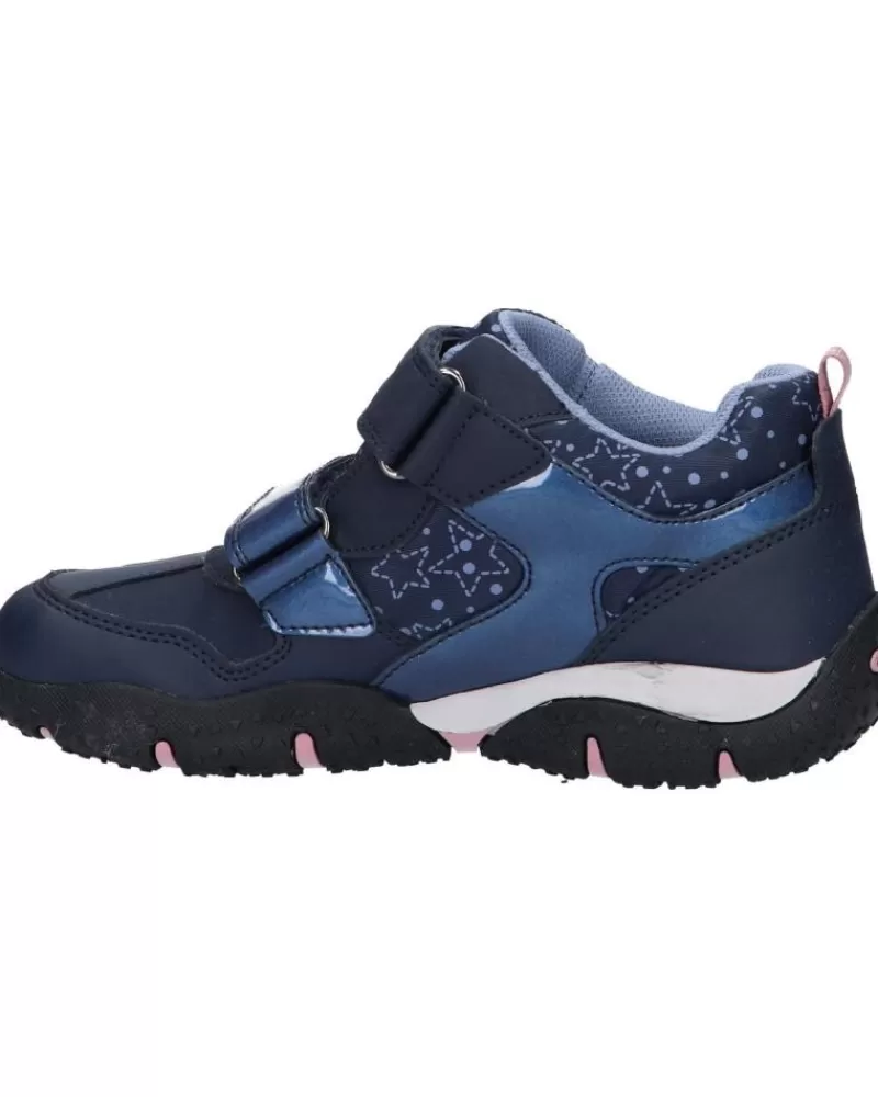 Girl GEOX Sports Shoes-Girl And Boy Trainers J26H1A 0Bcmn J Baltic Girl B Abx C0694 Navy-Pink
