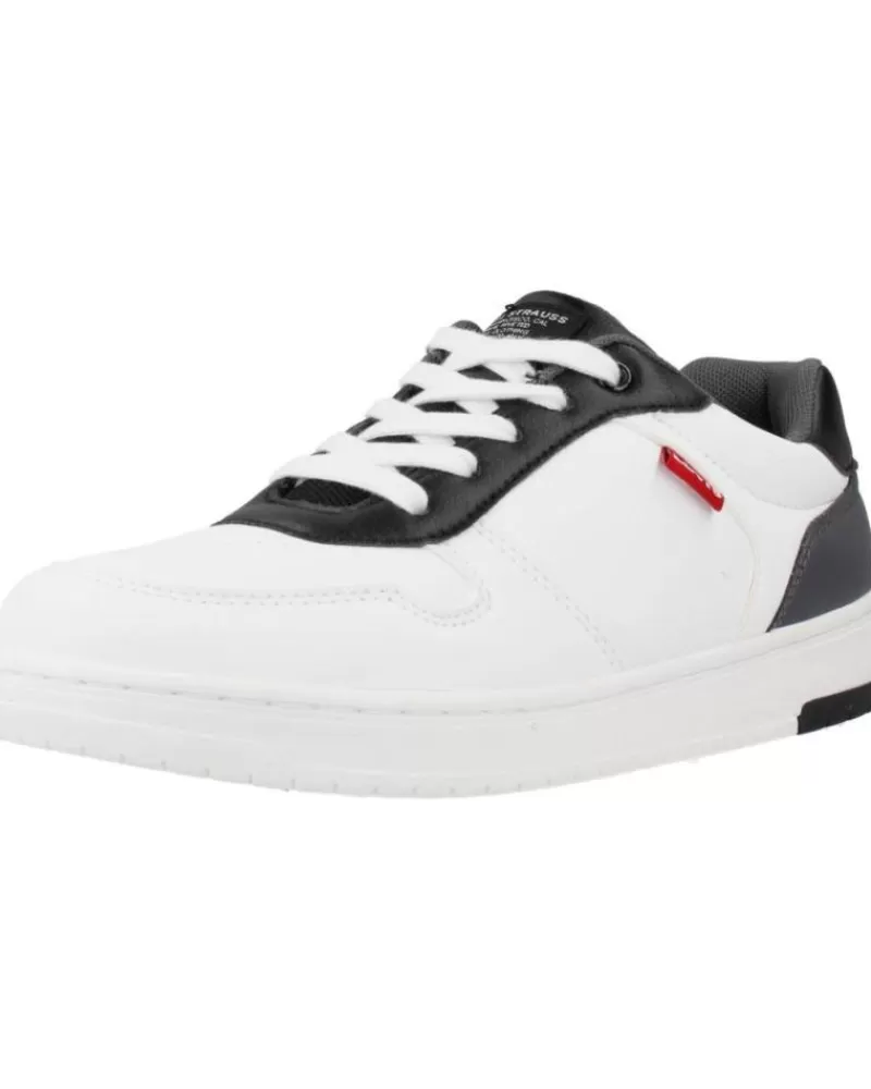 Girl LEVIS Sports Shoes-Girl And Boy Trainers Kick Blanco