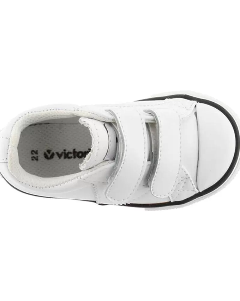 Boy VICTORIA Trainers-Girl And Boy Trainers Deportiva 1065161 Tribu Tiras Blanco