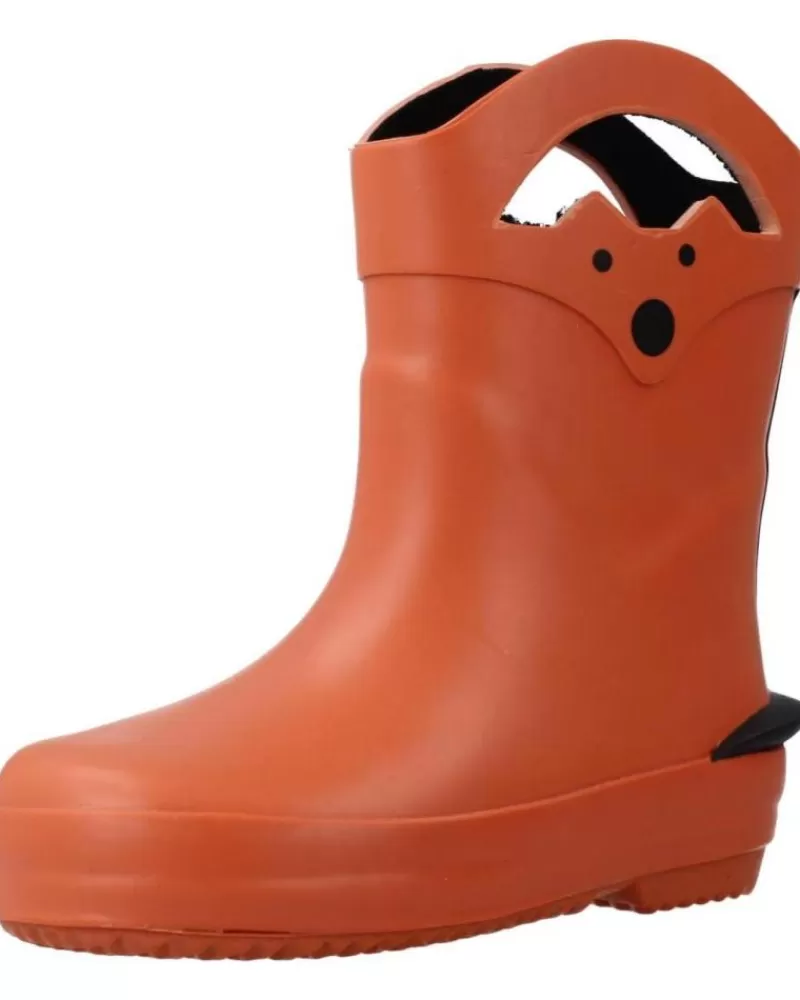 Boy CLARKS Wellington Boots-Girl And Boy Wellington Boots Tarri Dash T Naranja
