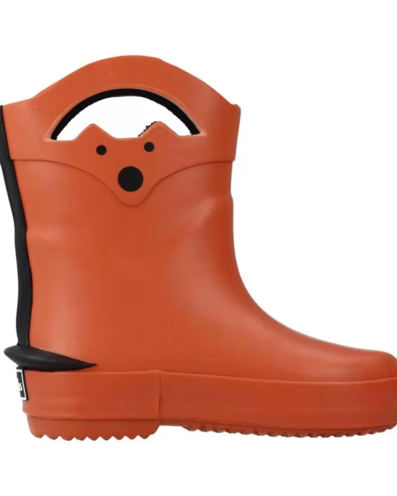 Boy CLARKS Wellington Boots-Girl And Boy Wellington Boots Tarri Dash T Naranja