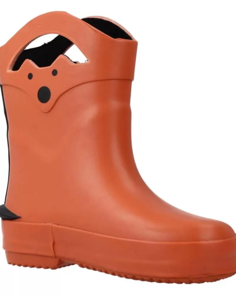 Boy CLARKS Wellington Boots-Girl And Boy Wellington Boots Tarri Dash T Naranja
