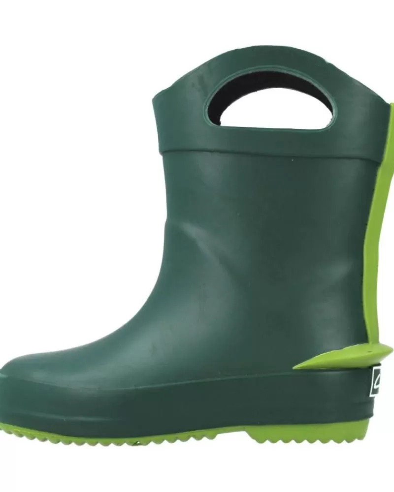 Boy CLARKS Wellington Boots-Girl And Boy Wellington Boots Tarri Dash T Verde