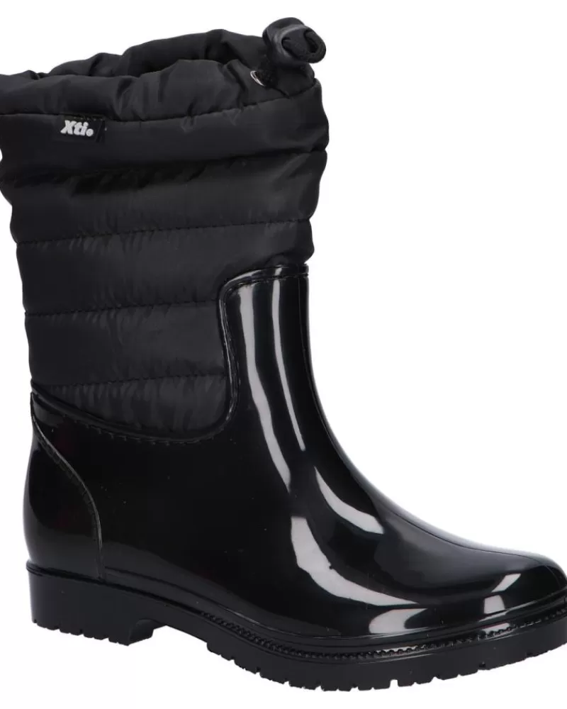 Boy XTI Wellington Boots-Girl And Boy 57416 C Negro