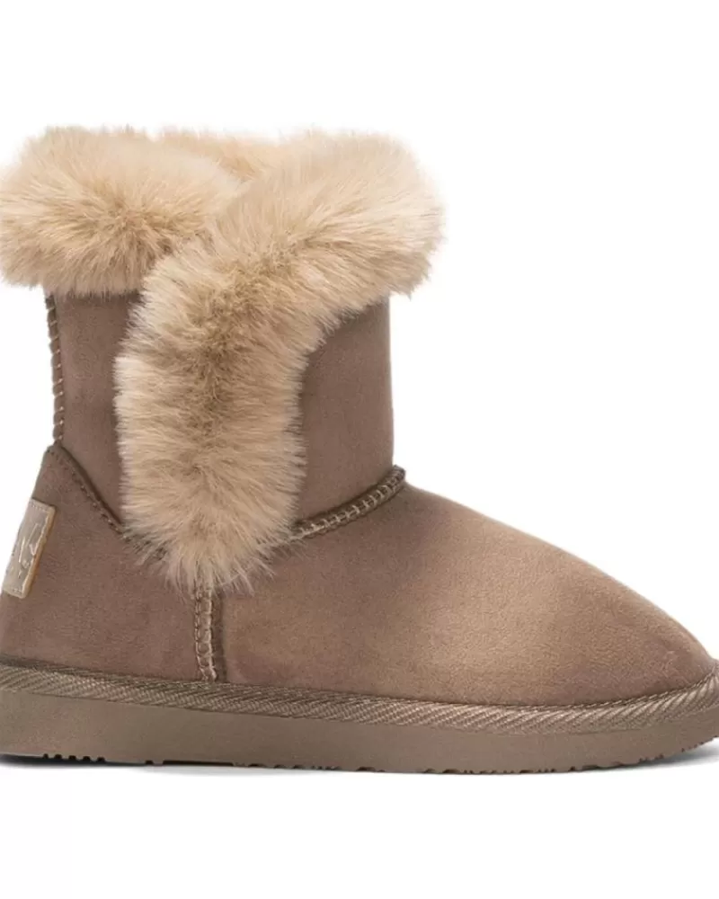 Girl BW BREAK WALK Boots-Girl Boots Botas Tipo Australianas Taupe