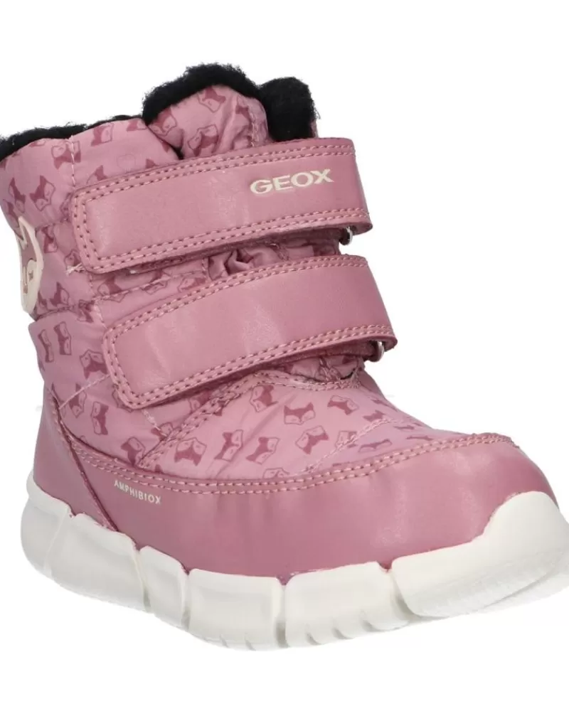 Girl GEOX Boots-Girl Boots B163Qa 0Mnnf B Flexyper Girl B Ab C8007 Dk Rose