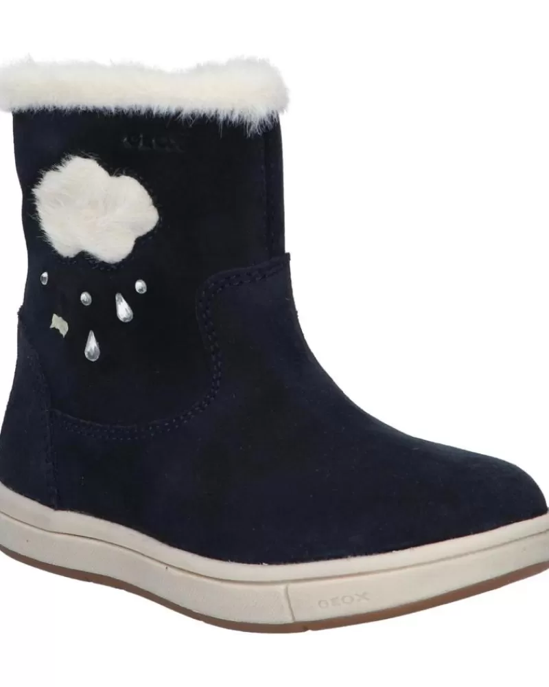 Girl GEOX Mid Boots-Girl Boots B164Ab 00022 B Trottola Girl C4021 Dk Navy