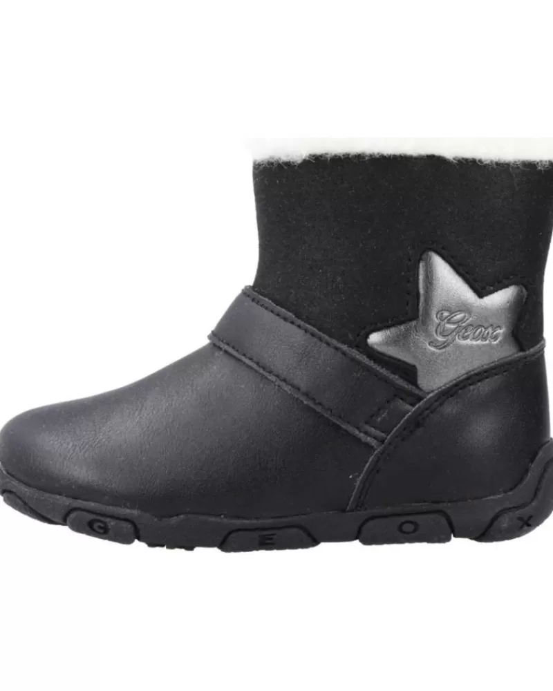 Girl GEOX Boots-Girl Boots B Balu Girl Negro