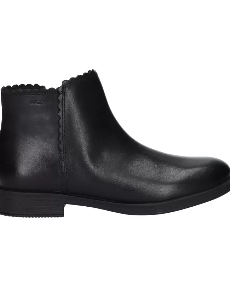 Girl GEOX Boots-Girl Boots J2649A 00043 Jr Agata C9999 Black