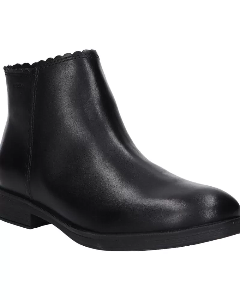 Girl GEOX Boots-Girl Boots J2649A 00043 Jr Agata C9999 Black