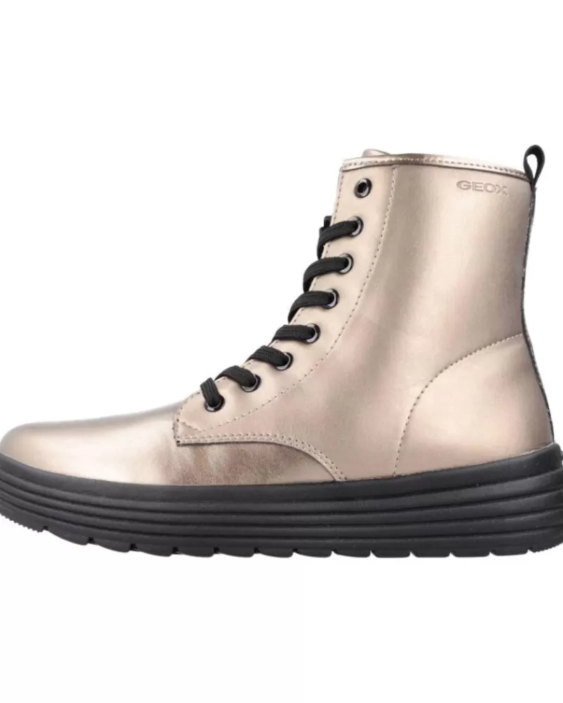 Girl GEOX Boots-Girl Boots J Phaolae Girl Bronce