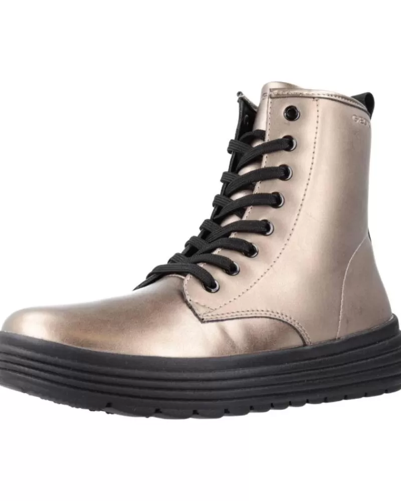 Girl GEOX Boots-Girl Boots J Phaolae Girl Bronce