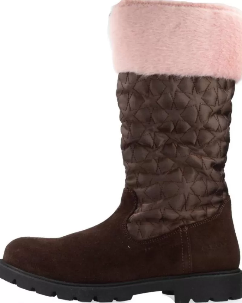 Girl GEOX Boots-Girl Boots J Shaylax Girl B Abx Marron