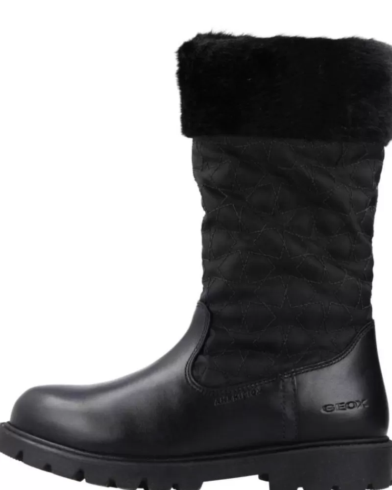 Girl GEOX Boots-Girl Boots J Shaylax Girl B Abx Negro
