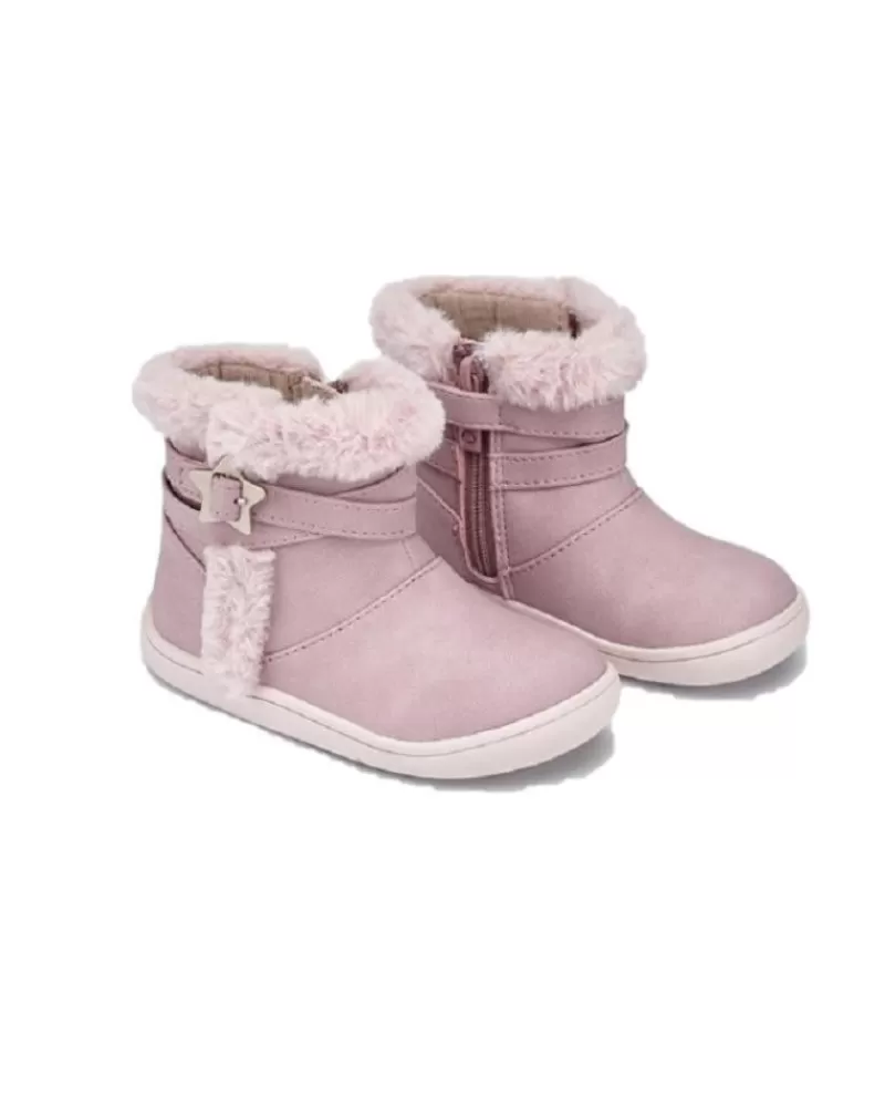 Girl MAYORAL Boots-Girl Boots Botin Detalle Pelo 42314 Rosa