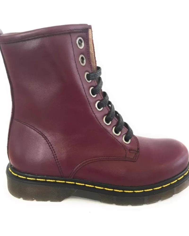 Girl YOWAS Boots-Girl Boots Botas 21536 Rojo