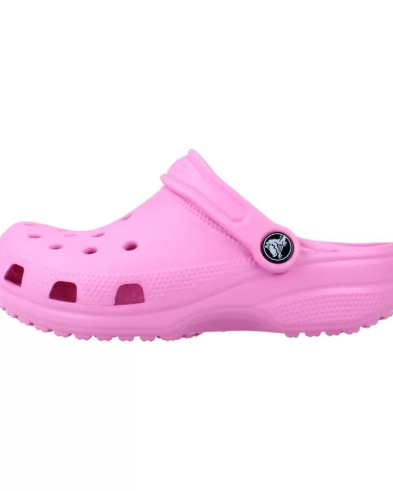 Girl CROCS Clogs-Girl Clogs Classic Clog K Rosa