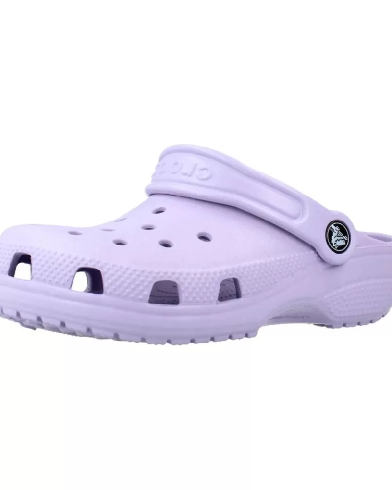 Girl CROCS Clogs-Girl Clogs Classic Clog K Violeta