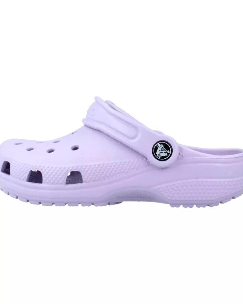 Girl CROCS Clogs-Girl Clogs Classic Clog K Violeta