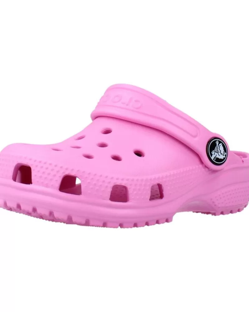 Girl CROCS Clogs-Girl Clogs Classic Clog T Rosa