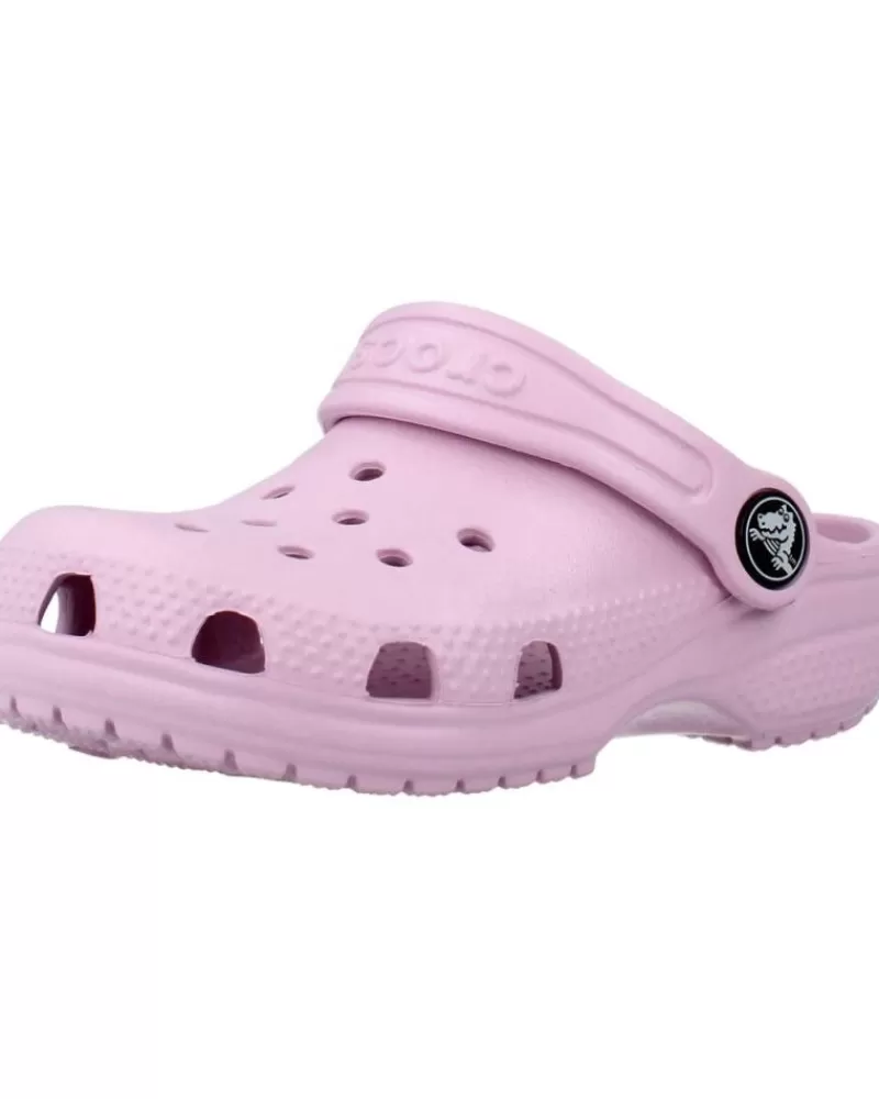 Girl CROCS Clogs-Girl Clogs Classic Clog T Rosa
