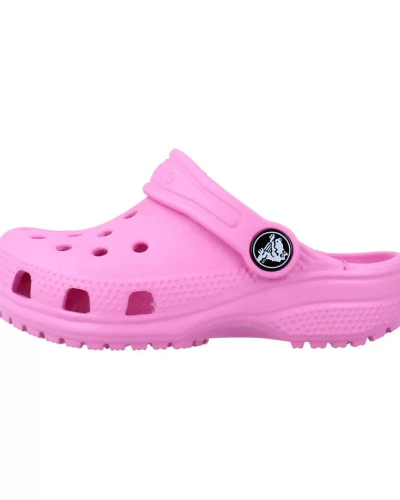 Girl CROCS Clogs-Girl Clogs Classic Clog T Rosa