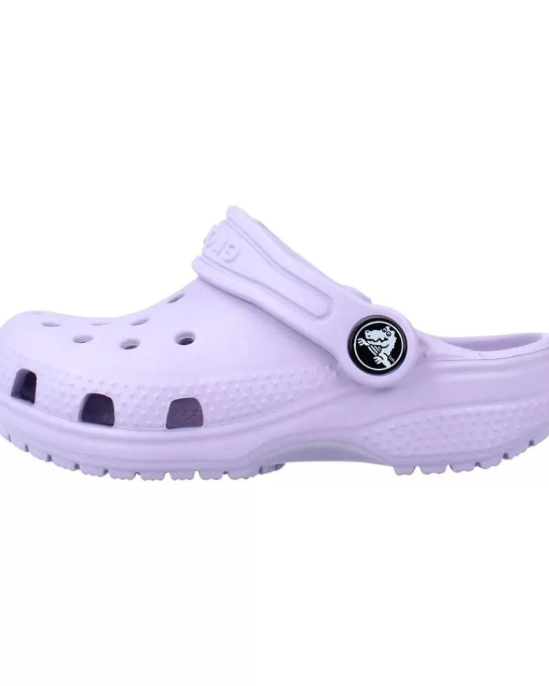 Girl CROCS Clogs-Girl Clogs Classic Clog T Violeta